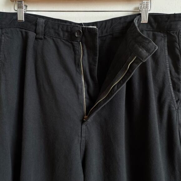 OZMA Field Pant Tencel Bull Denim in Ink Black - Picture 4 of 12